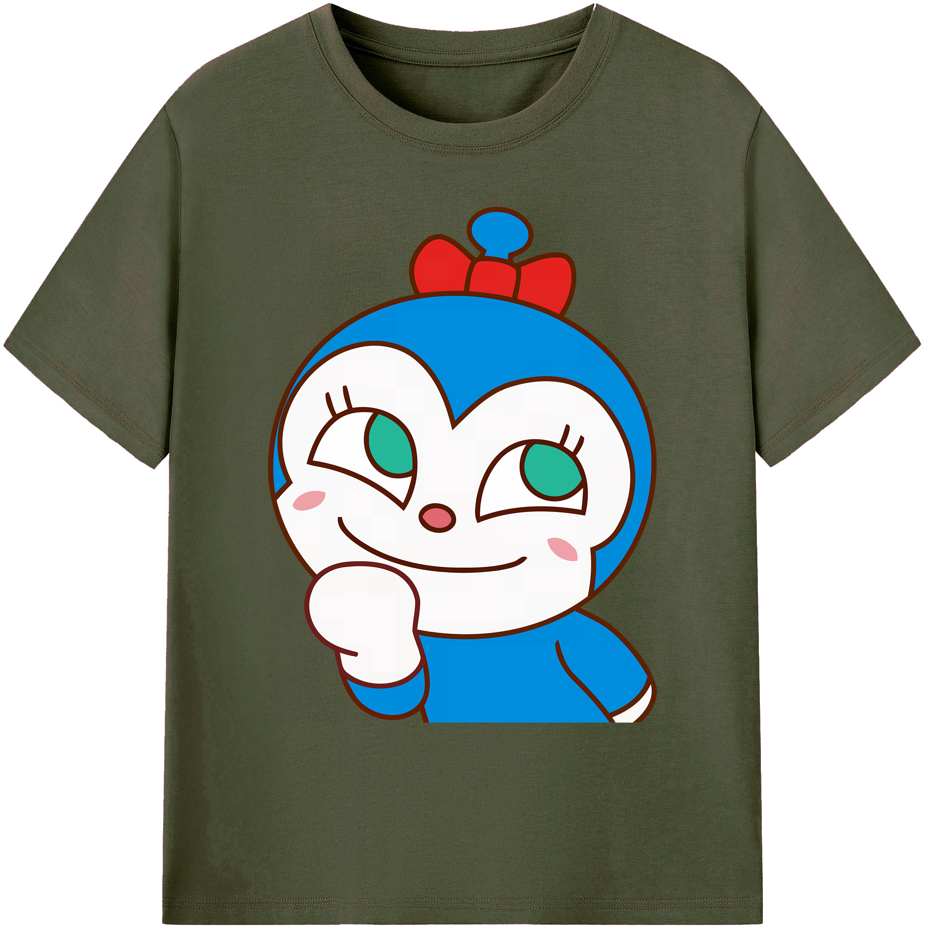 （画像用） アンパンマン Anpanman 綿100％ メンズ半袖Tシャツ｜肌触りやわらか＆通気性